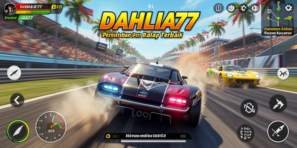 Gameplay balap yang intens dan grafis menawan.