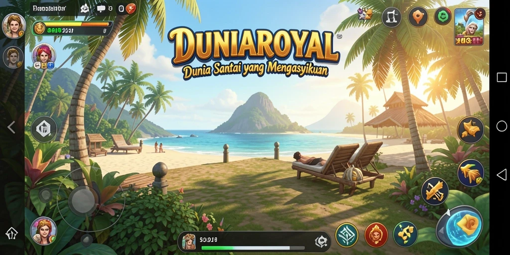 Tangkapan layar DUNIAROYAL menunjukkan gameplay yang menyenangkan dan menghibur.