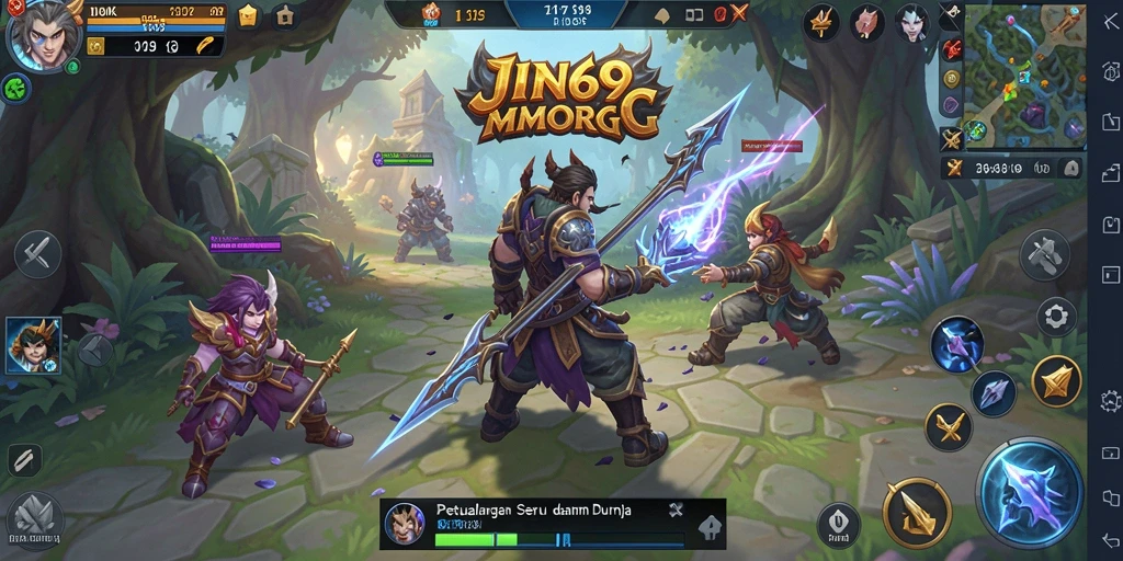 Gameplay seru dan interaksi sosial dalam JIN69.