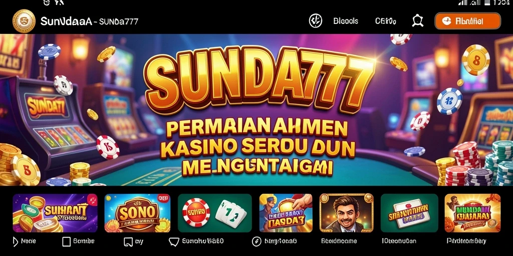 Tampilan menarik dari gameplay Kasino SUNDA777 yang seru.