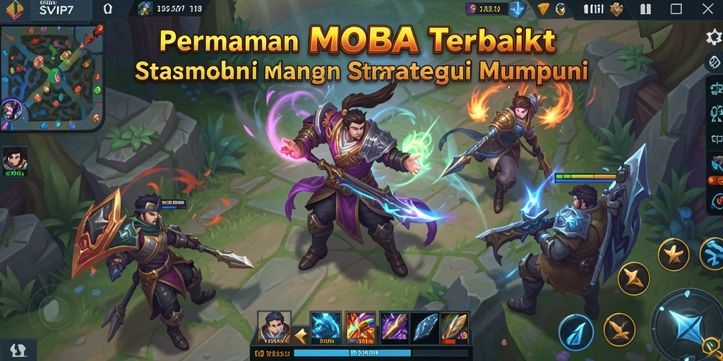 Tangkapan layar utama gameplay <strong>SVIP7</strong> yang penuh aksi dan strategi.