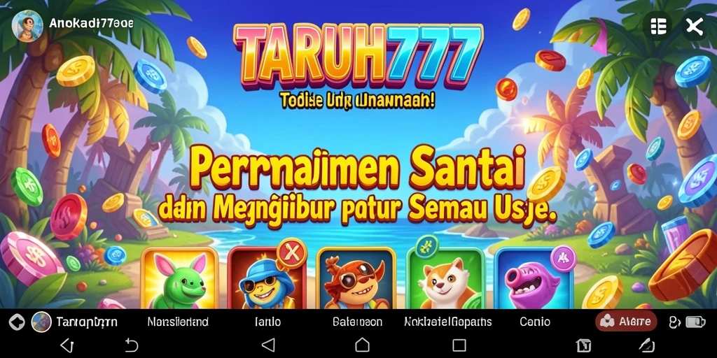 Gameplay TARUH777 yang menghibur dan penuh tantangan.