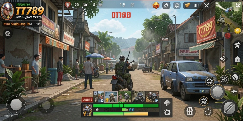 Tampilan menarik dari gameplay TT789 yang menunjukkan kehidupan sehari-hari.