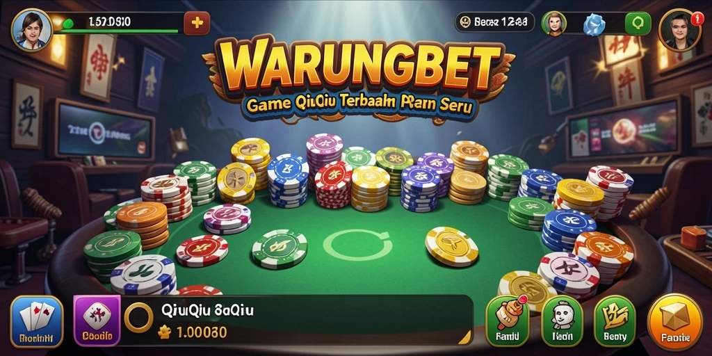 Gameplay seru dan interaktif dari WARUNGBET QiuQiu.