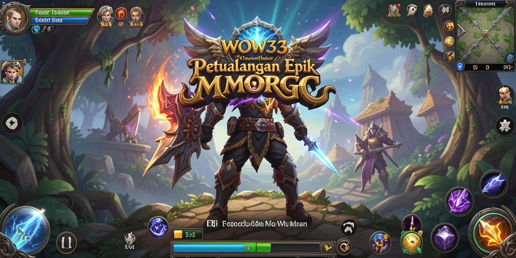 Gameplay seru di WOW33 dengan pertarungan epik dan grafik menawan.